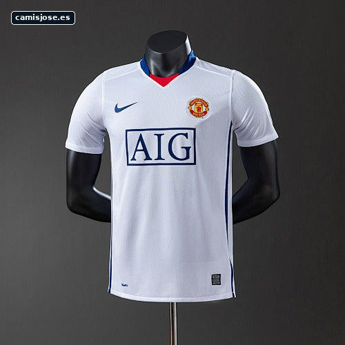 Camiseta retro M-U 08/09 visitante versión de jugador S-3XL