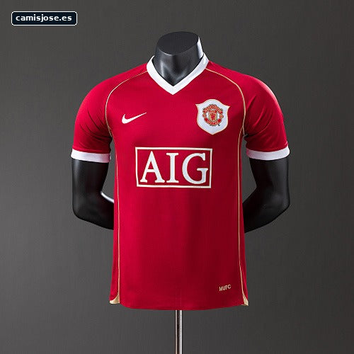 Camiseta retro M-U 06/07 local versión de jugador S-3XL