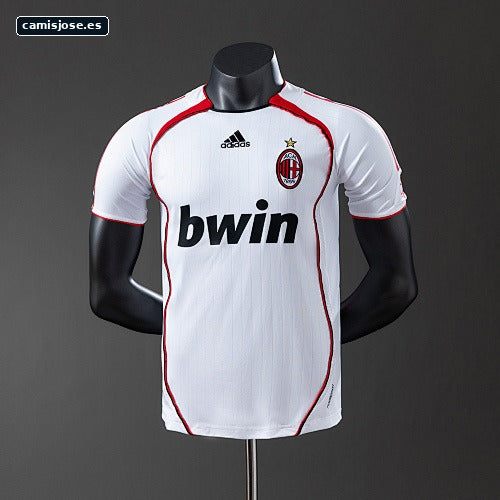 AC Milan 06/07 visitante versión de jugador S-3XL