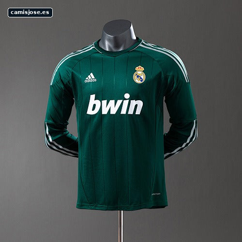 Real Madrid 12/13 tercera visitante manga larga versión jugador retro