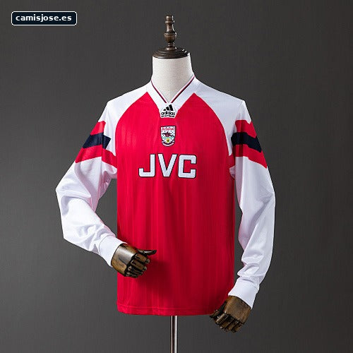 Arsenal 92/94 local manga larga retro camiseta S-XXL