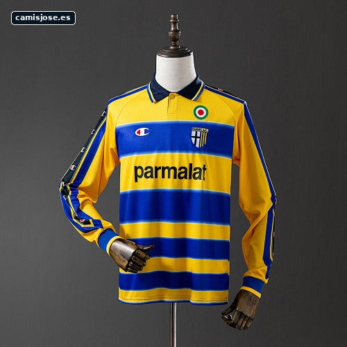 Parma Calcio 99/00 Camiseta retro local manga larga S-XXL