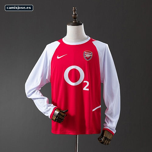 Arsenal 04/05 Camiseta retro local manga larga S-XXL