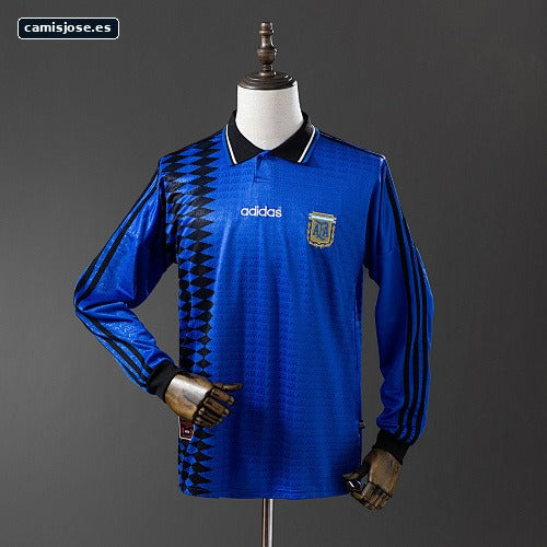 Argentina 1994 camiseta visitante retro manga larga S-XXL