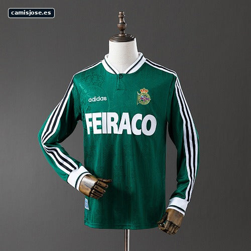 Deportivo La Coruna 99/00 camiseta visitante retro manga larga S-XXL
