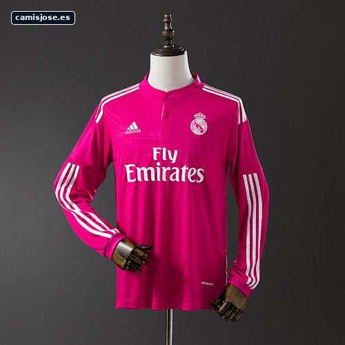 Real Madrid 14/15 camiseta visitante retro manga larga S-XXL