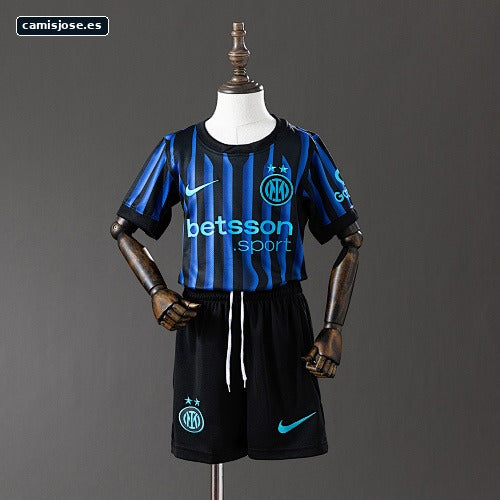 Inter Milan 25/26 conjunto infantil local talla 16-28
