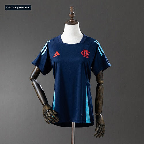 Flamengo 25/26 conjunto de entrenamiento femenino azul marino S-XXL