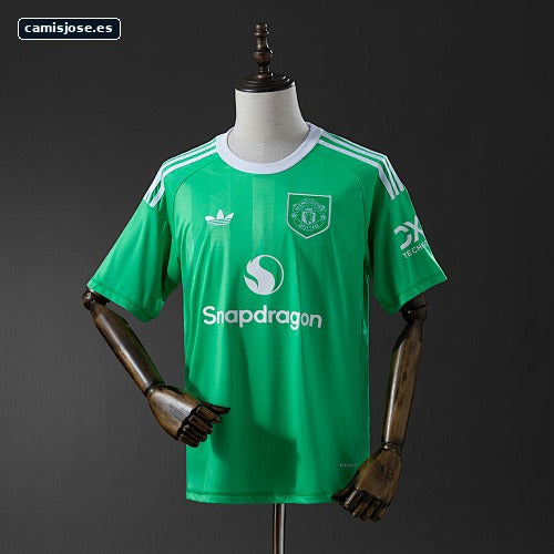 M-U 25/26 camiseta de portero tercera verde S-4XL