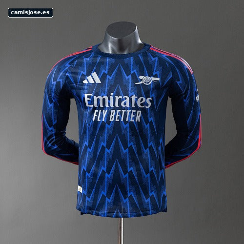 Camiseta Arsenal 25/26 visitante versión de jugador manga larga S-3XL