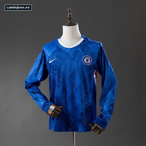 Camiseta Chelsea 25/26 local manga larga S-4XL
