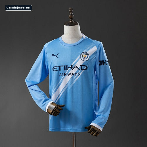 Camiseta Manchester City 25/26 local manga larga S-4XL