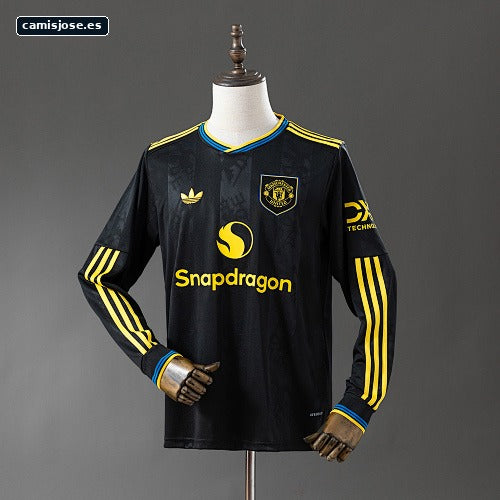Camiseta Manchester United 25/26 tercera visitante manga larga S-4XL
