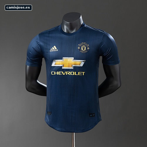 M-U 18/19 camiseta retro tercera visitante versión de jugador S-3XL