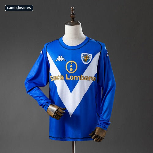 Brescia Calcio 2003 camiseta retro local manga larga S-XXL