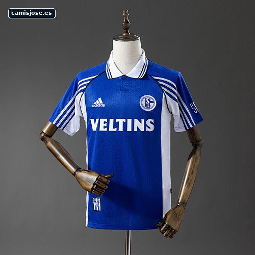 Camiseta retro Schalke 04 98/00 local S-XXL