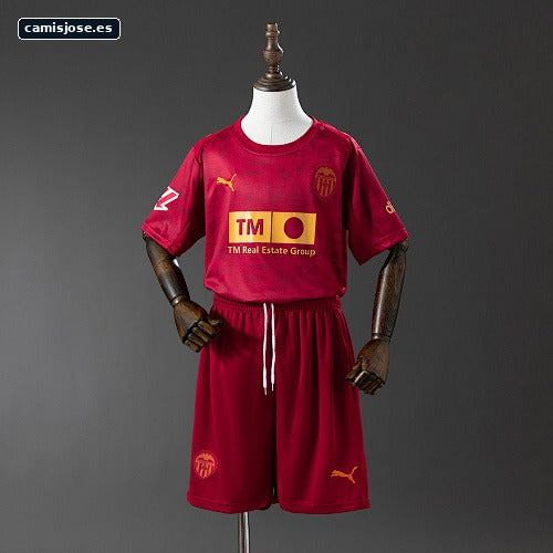 Valencia 25/26 camiseta visitante infantil Talla: 16-28