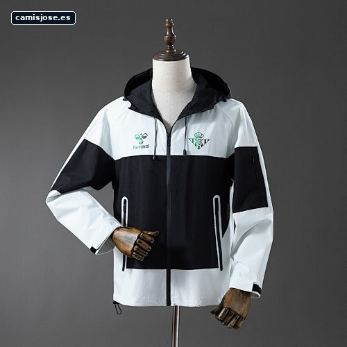 Cortavientos Real Betis - Black & White S-XXL