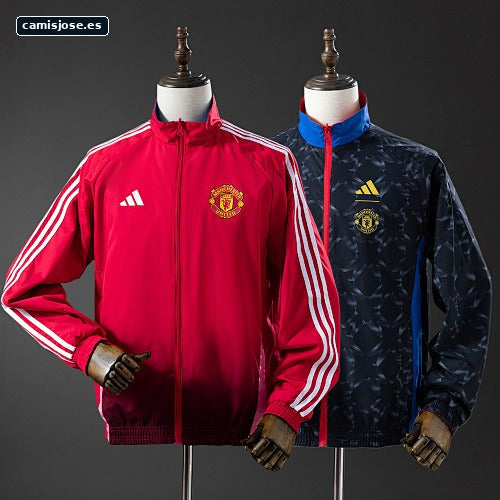 Chaqueta cortavientos reversible M-U Anthem - Black/Red S-XXL