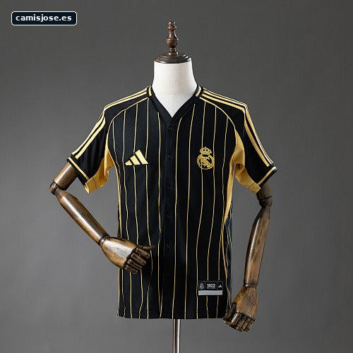 Camiseta béisbol Real Madrid 25/26 negra S-4XL