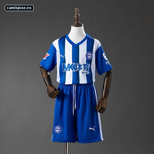 Camiseta local infantil Deportivo Alavés 25/26 Tallas: 16-28