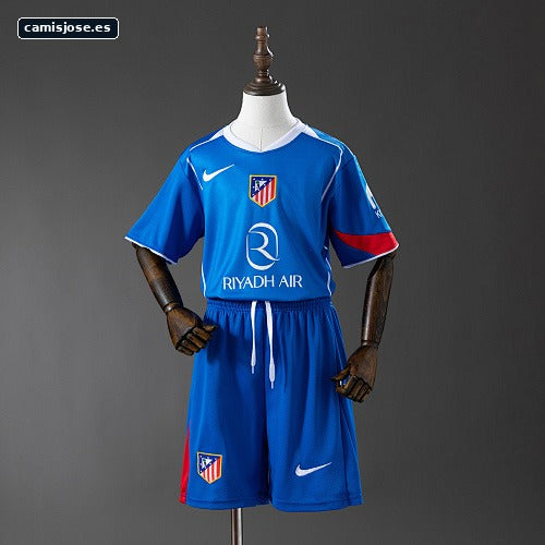 Atlético Madrid 25/26 Tercera visitante infantil camiseta TALLA 16-28