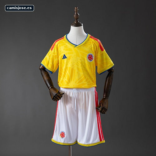 Colombia 2026 camiseta local equipación infantil Talla 16-28