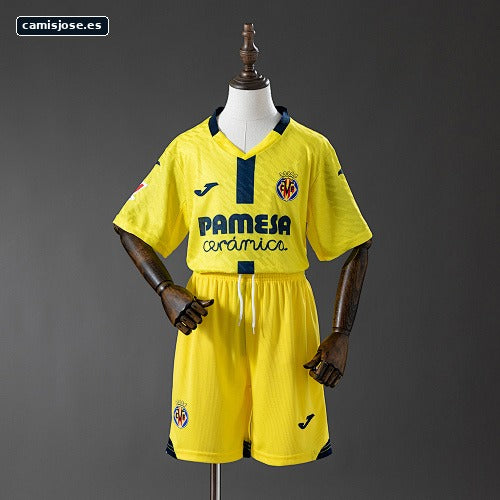 Villarreal 25/26 camiseta local infantil tallas 16-28