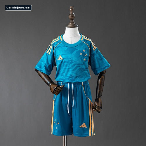 Cruzeiro 25/26 equipación infantil tercera/visitante camiseta Tallas 16-28