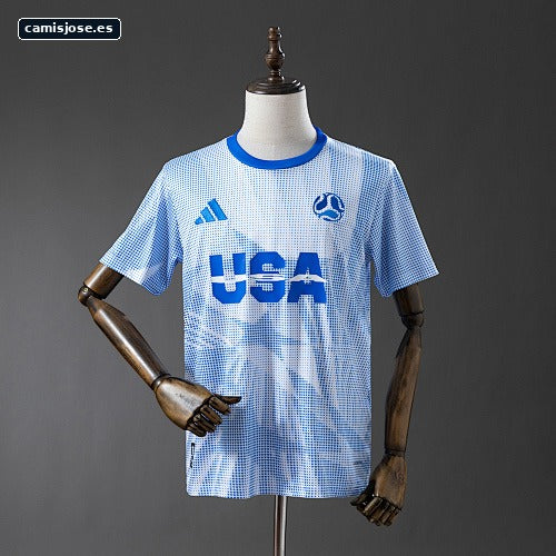 Estados Unidos 2026 prenda promocional - camiseta azul S-4XL