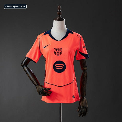 Barcelona 25/26 tercera camiseta visitante femenina Tallas S-XXL