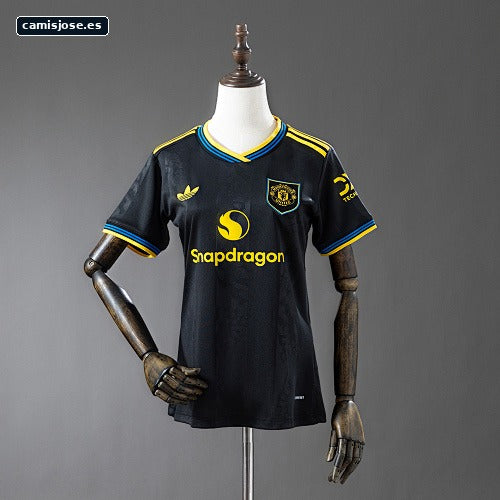M-U 25/26 Camiseta femenina tercera visitante S-XXL