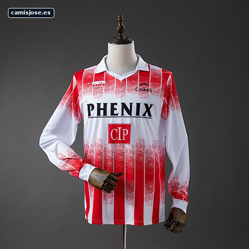 Camiseta retro AS Cannes 91/92 local manga larga S-XXL