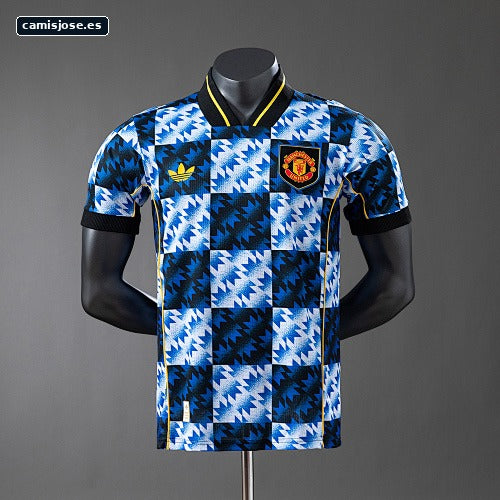 M-U 25/26 Camiseta azul versión de jugador S-XXL
