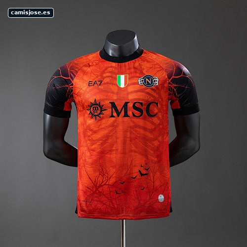 Napoli 25/26 Halloween - Camiseta naranja versión de jugador S-XXL