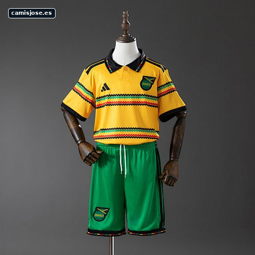 Jamaica 2026 Camiseta infantil local Tallas 16-28