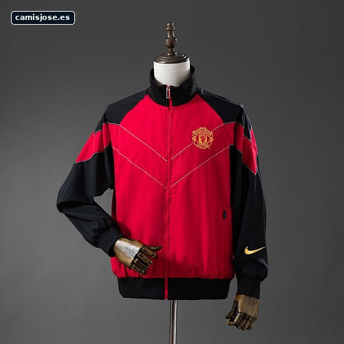 Cortavientos M-U 06/07 - Negro y rojo S-XXL