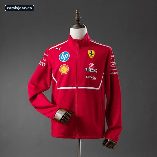 Chaqueta Ferrari F1 roja S-5XL