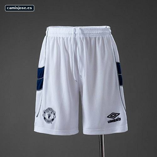 M-U 99/00 Pantalones cortos retro visitante S-XXL