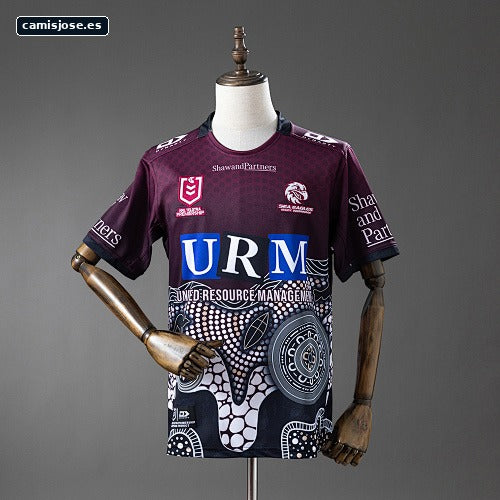 NRL Manly Warringah Sea Eagles 2025 Camiseta indígena S-5XL