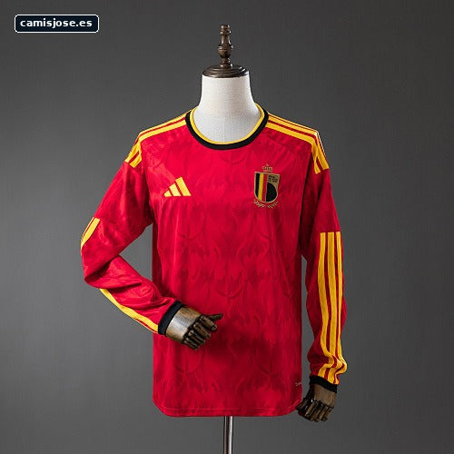 Bélgica 2026 Camiseta local manga larga S-4XL
