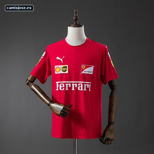 Camiseta Scuderia Ferrari F1 2025 roja S-3XL