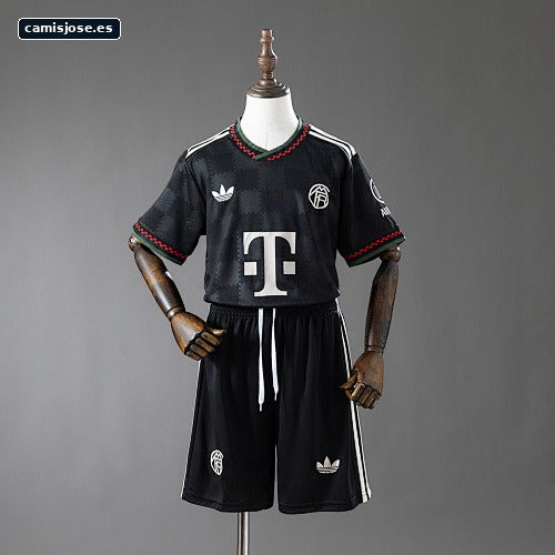 Bayern Munich 25/26 Tercera visitante infantil camiseta Tallas 16-28