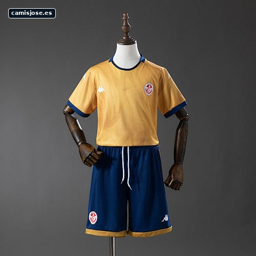 Túnez 2026 Camiseta infantil tercera visitante Tallas 16-28