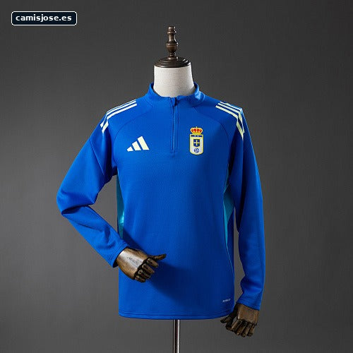 Real Oviedo 25/26 camiseta de entrenamiento - azul S-XXL