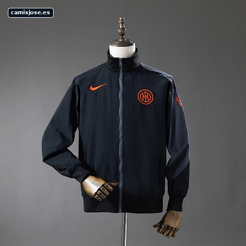 Inter Milan 25/26 cortavientos tercera visitante - negro S-XXL