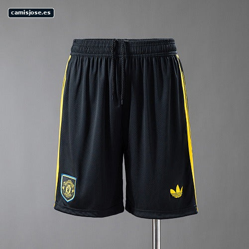 M-U 25/26 pantalones cortos tercera visitante S-XXL