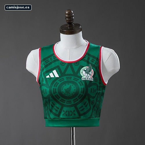 México 2026 chaleco local femenino S-XXL