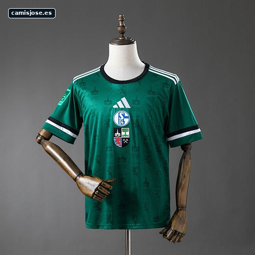 Schalke 04 camiseta conmemorativa 25/26 verde S-XXL