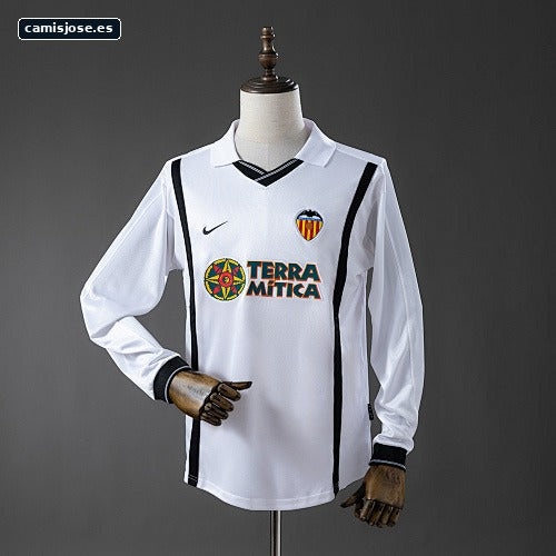 Camiseta retro Valencia 00/01 manga larga S-XXL